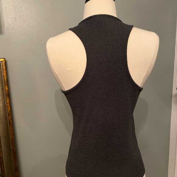 Lace Front Racerback Top - Picture 2 of 2